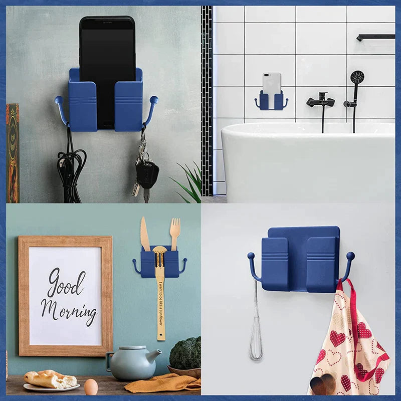 “Premium Wall Mount Stand for Mobile Phones & Remote Controls”