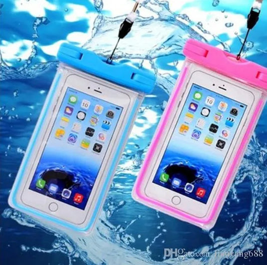 Premium Waterproof Mobile Phone Pouch – Transparent Touchscreen PVC Case for Travel & Underwater Use